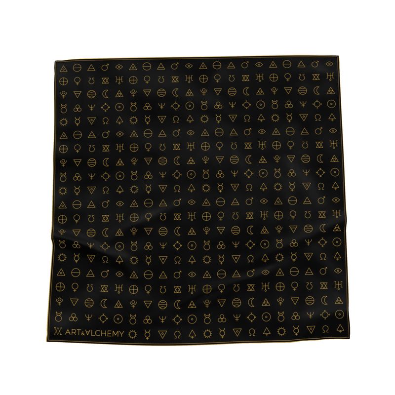 Alchemical Silk Scarf