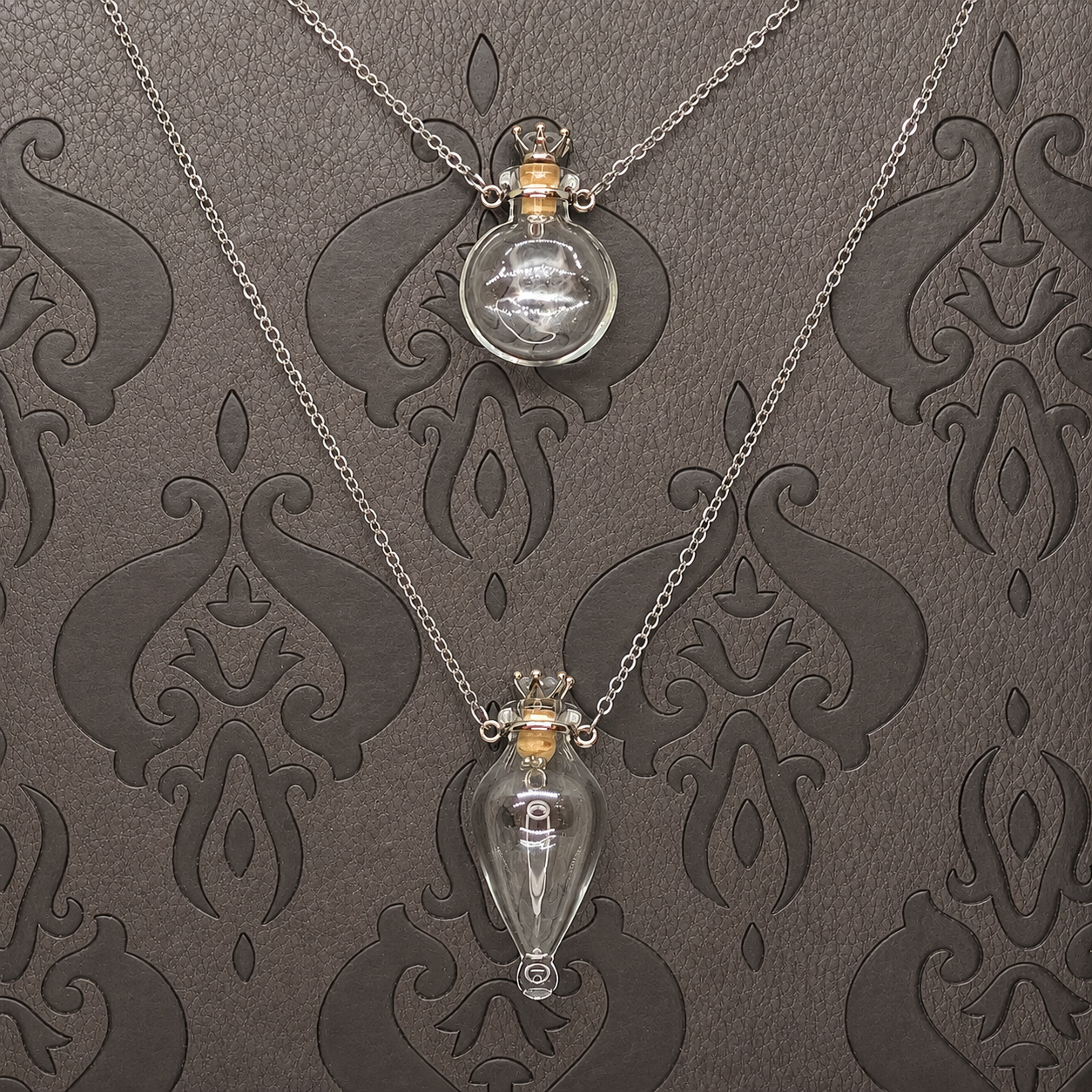 Perfume Bottle Pendants
