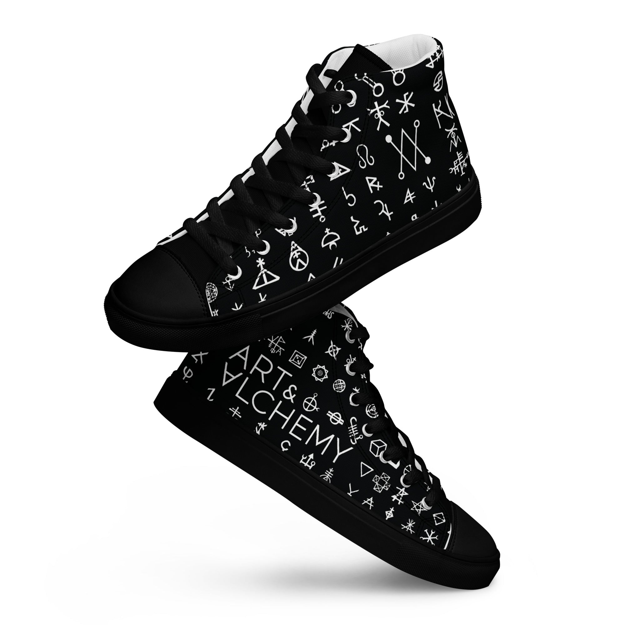 Spellbound High Top Canvas Shoes unisex 6