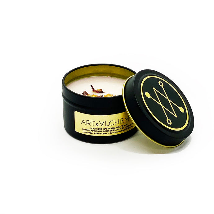 Hand and Foot Balm: Damask Rose Butter -NEW!